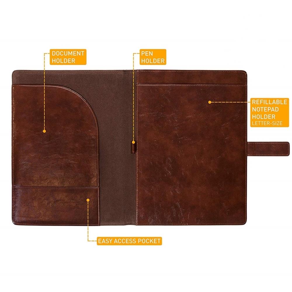 PU Leather Compendium Cover-4