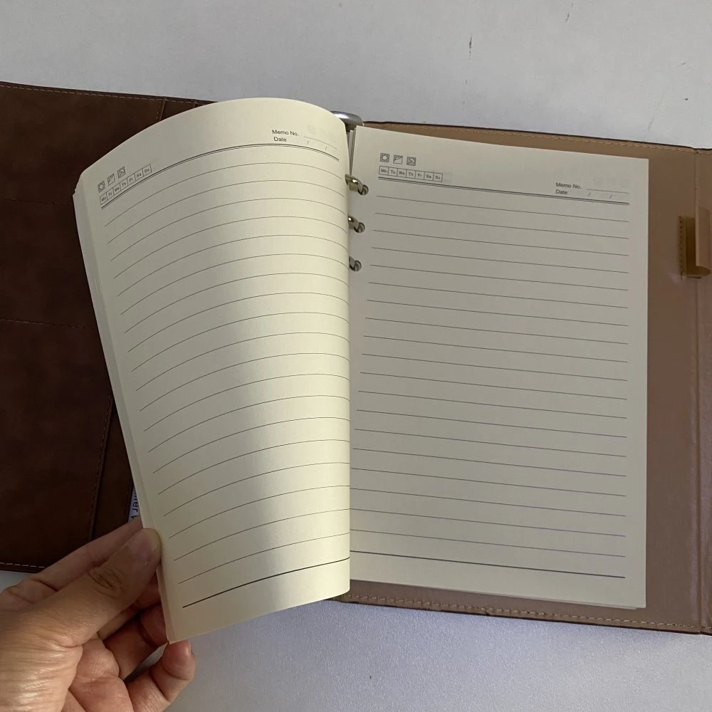 Refillable Planner HardCover Notebook