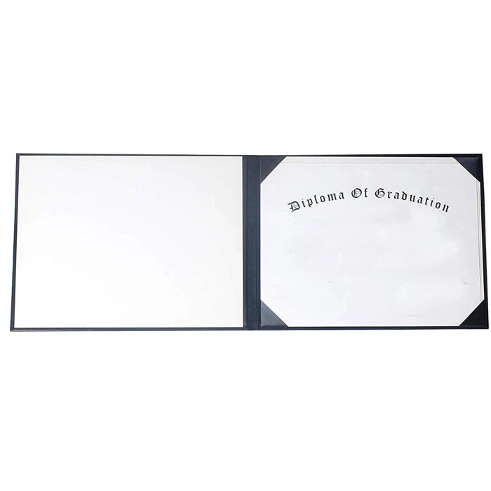 Gold Foil Leather Diploma Certificate Holder Gold Foil Leather Diploma Certificate Holder