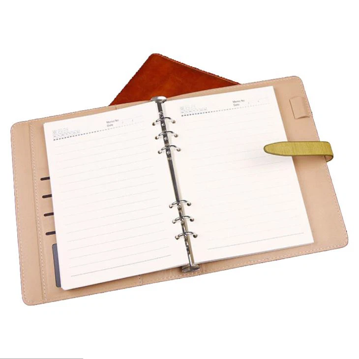 6 Binders Leather note book