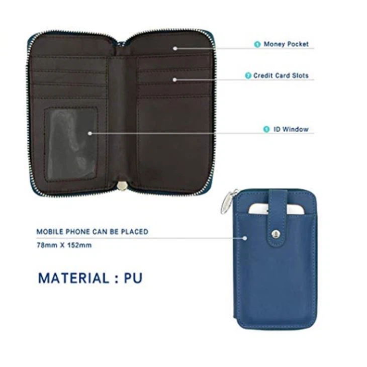 Leather Card Holder For Phone