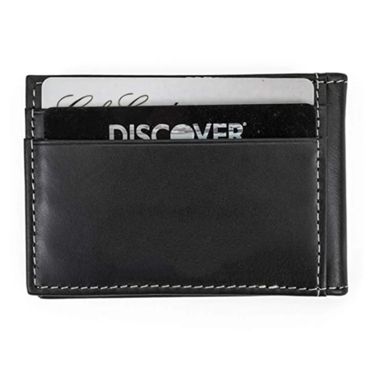 Leather Card Holder Money Clip Leather Card Holder Money Clip