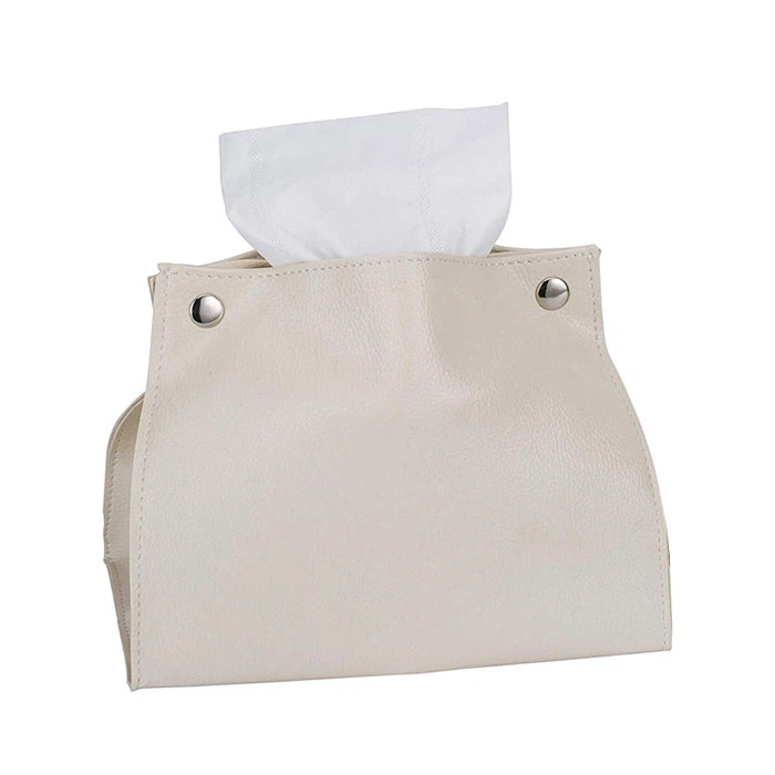 Leather Facial Tissue Box