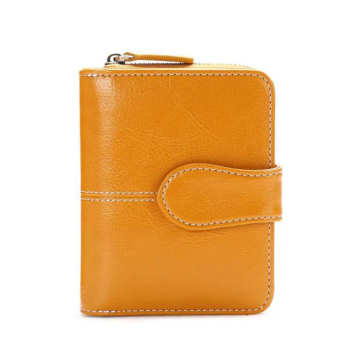 Rfid Small Leather Women Wallet