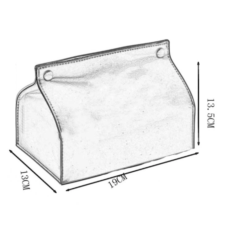 PU Leather Tissue Holder