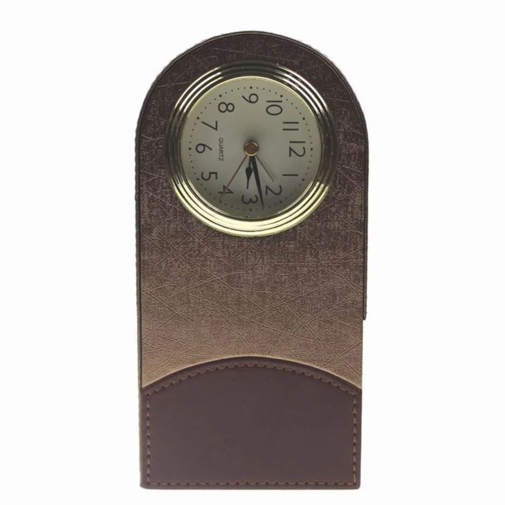 Round Table Antique Desk Clock