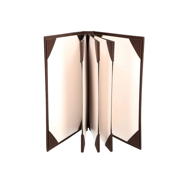 Leather Restaurant Menu Holder Leather Restaurant Menu Holder